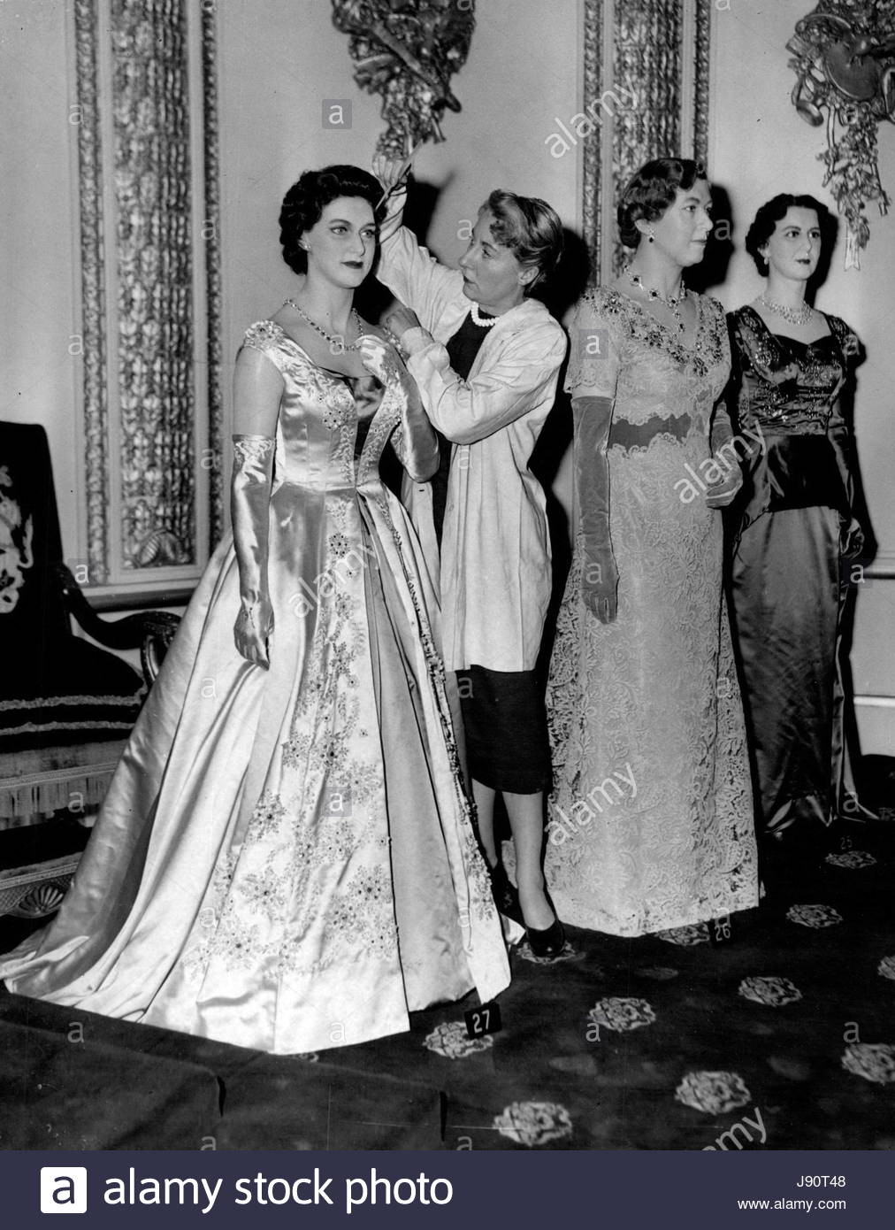 Prinzessin Margaret Hochzeit
 3 März 1956 Royal Neuheiten bei Tussauds neue Modelle