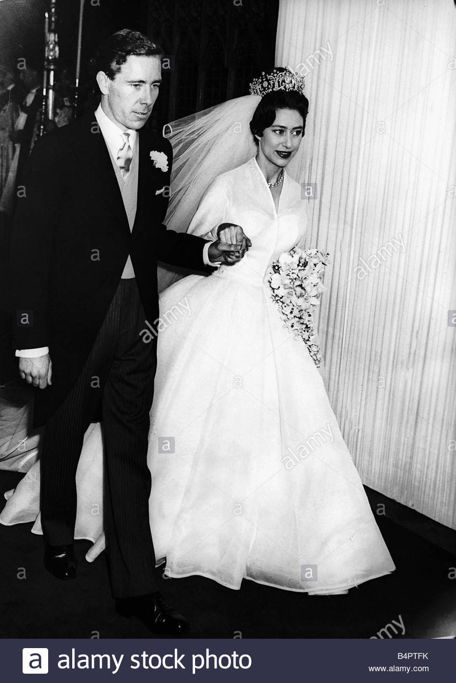 Prinzessin Margaret Hochzeit
 Princess Margaret Wedding Stockfotos & Princess Margaret