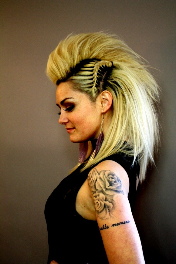 Punk Frisuren Damen
 Wunderbar Richtig Freche Frisur Schulterlange Haare 10