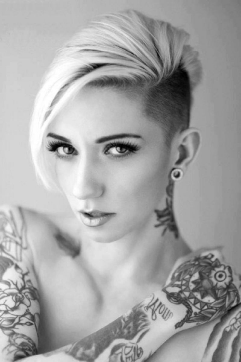 Punk Frisuren Frauen
 Undercut Frauen Frisuren so stylen Sie den Undercut