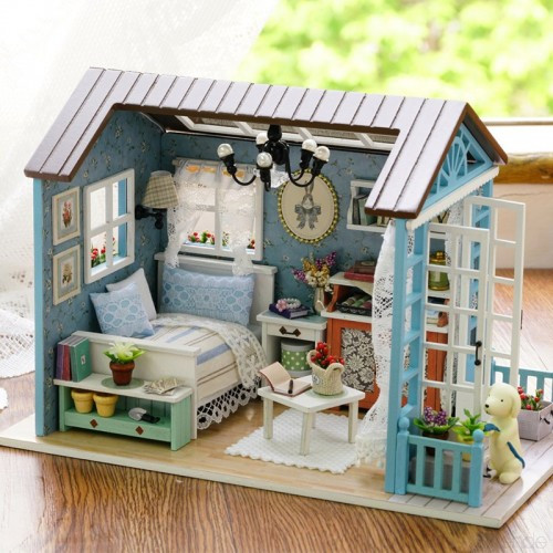 Puppenhaus Diy
 Puppenhaus DIY Miniatur Puppenhaus Modell Holzspielzeug