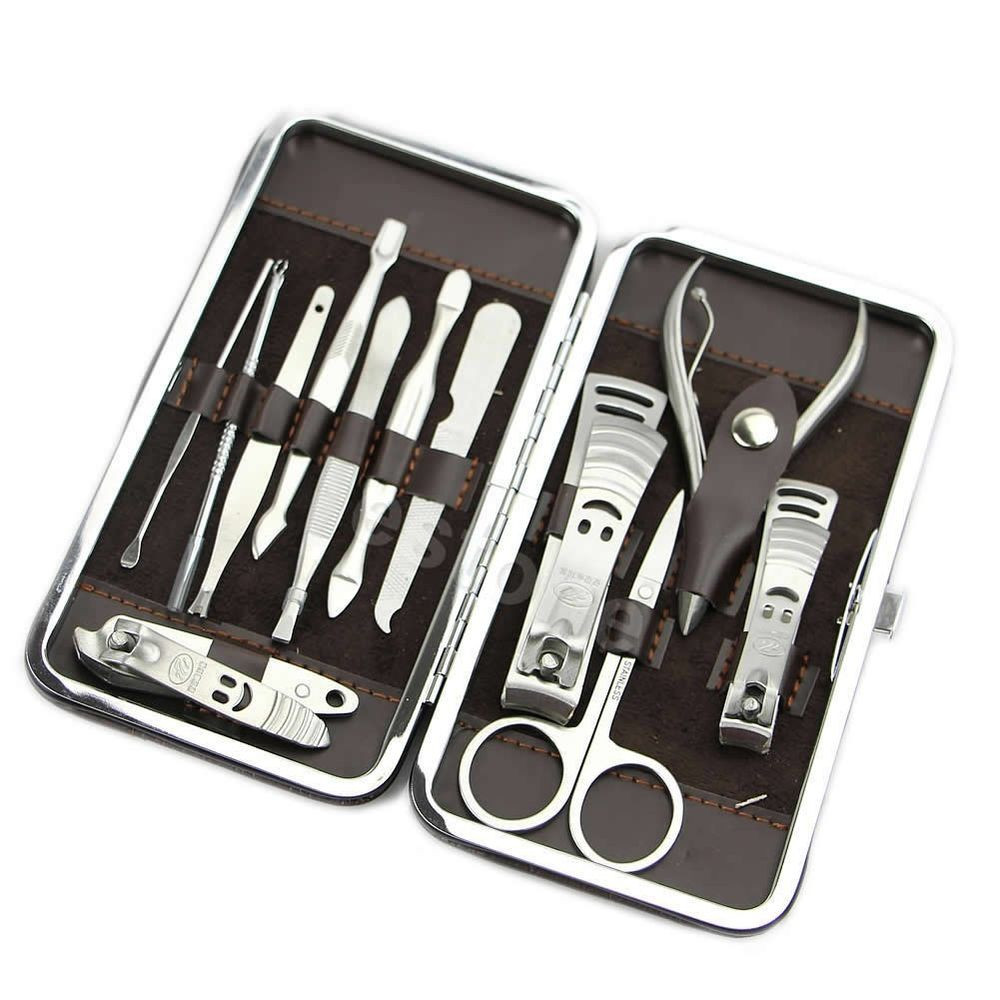 Quigg Maniküre Pediküre Set
 Professional 12in1 Pedicure Manicure Set Nail Clippers