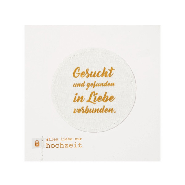 Räder Geschenke
 Hochzeitskarte "Gesucht und gefunden" von Räder Design