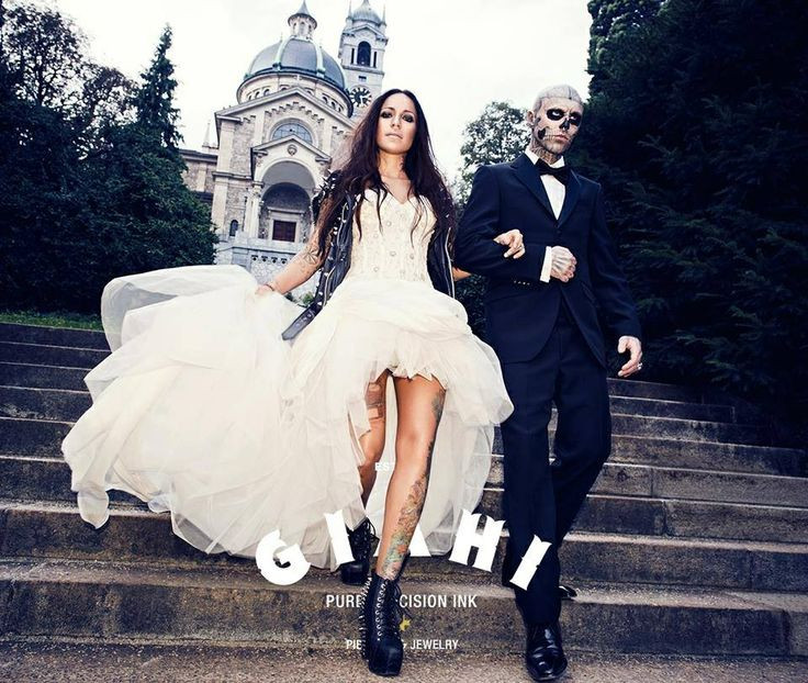 Rick Genest Hochzeit
 Rick genest " Zombie boy" CELEBS Pinterest