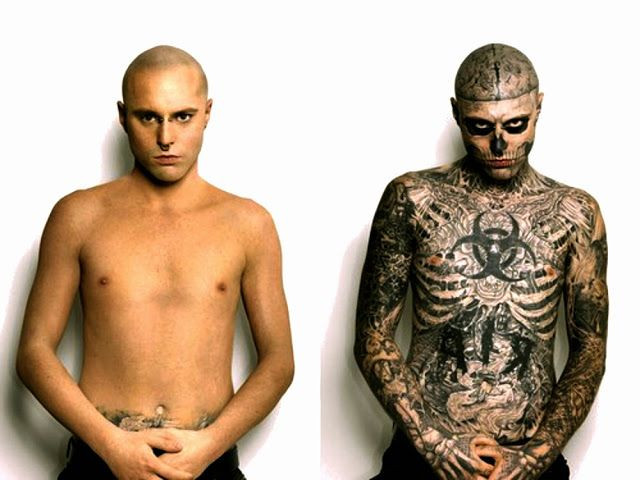 Rick Genest Hochzeit
 202 best images about Body Modification Tattoos