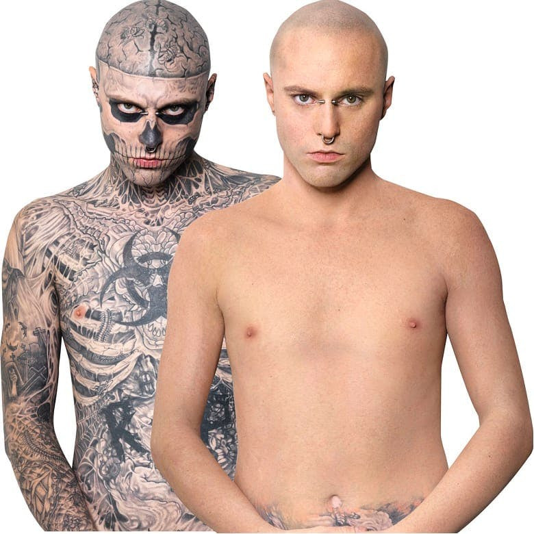 Rick Genest Hochzeit
 How to Hide a Tattoo with Make up