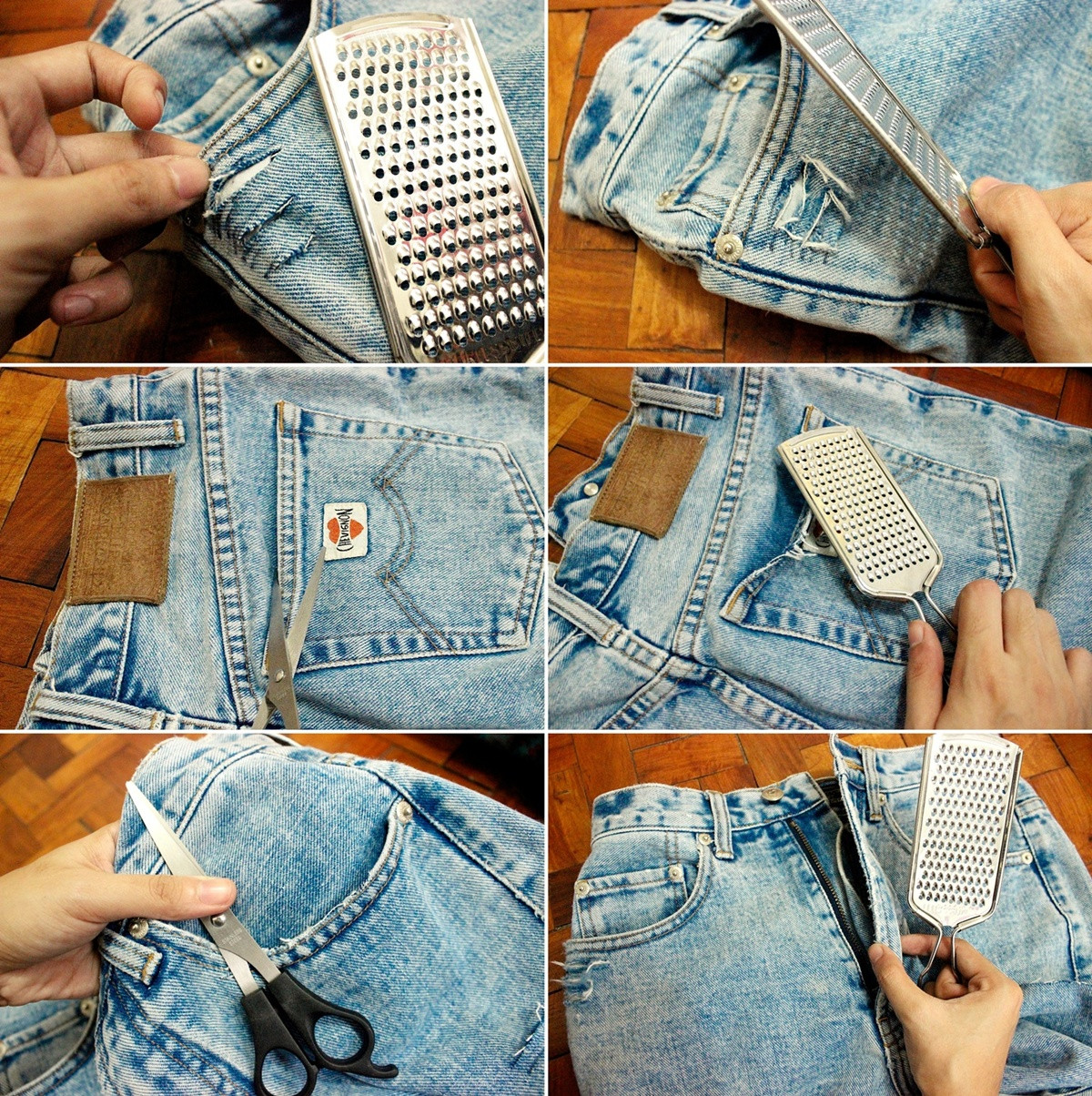 Ripped Jeans Diy
 DIY DISTRESSED BOYFRIEND JEANS – Lyndsay Picardal