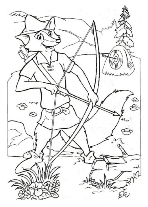 Robin Hood Ausmalbilder
 AUSMALBILDER ROBIN HOOD KOSTENLOS Ausmalbilder