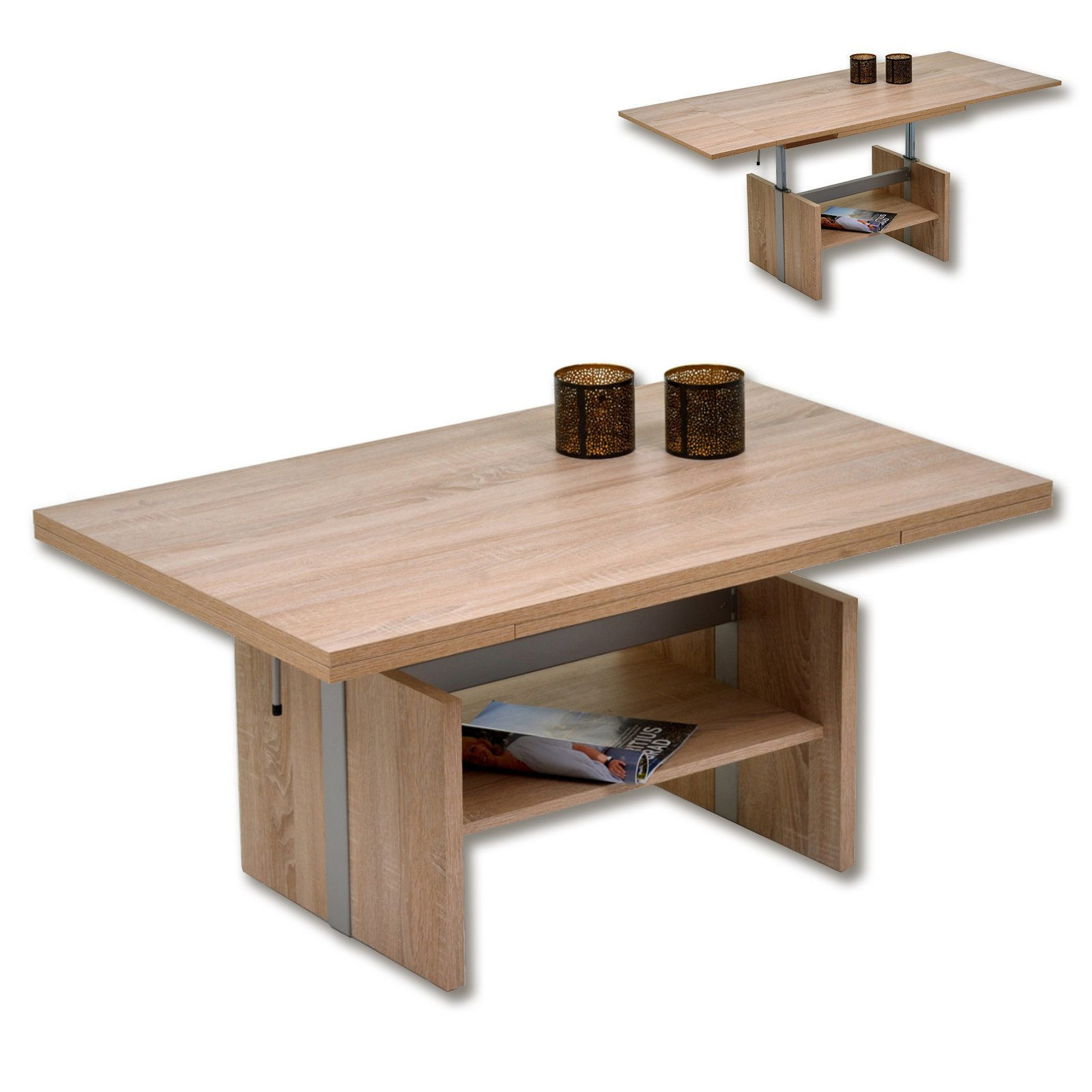 Roller Couchtisch
 Couchtisch Roller Coffee Canyon Grey Couchtische Glas Holz