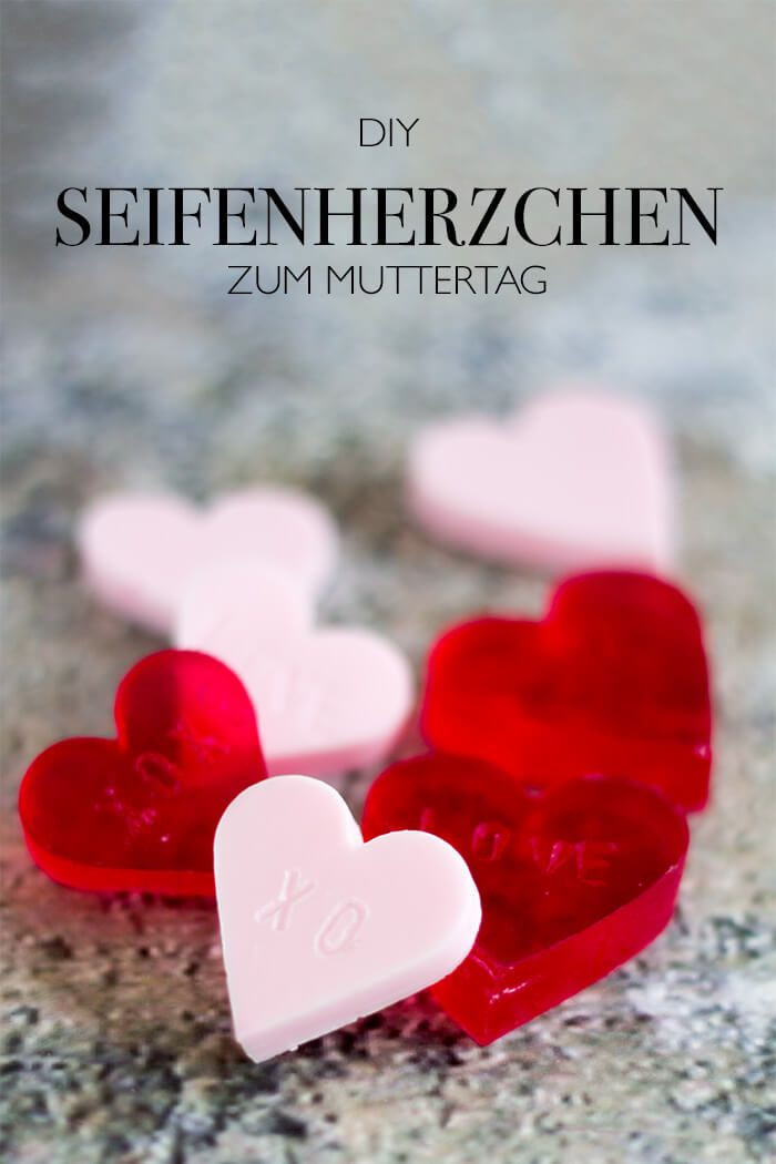 Romantische Geschenke Selber Machen
 SELBST GEMACHTE SEIFE ALS MUTTERTAGSGESCHENK