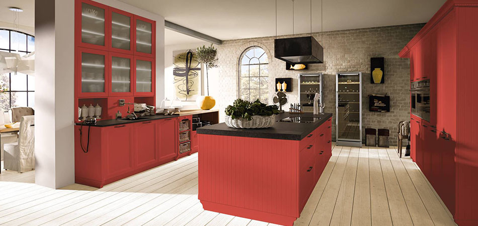 Rote Küche
 Appetitanregend Rote Küchen bei Möbel Kraft Möbel Kraft