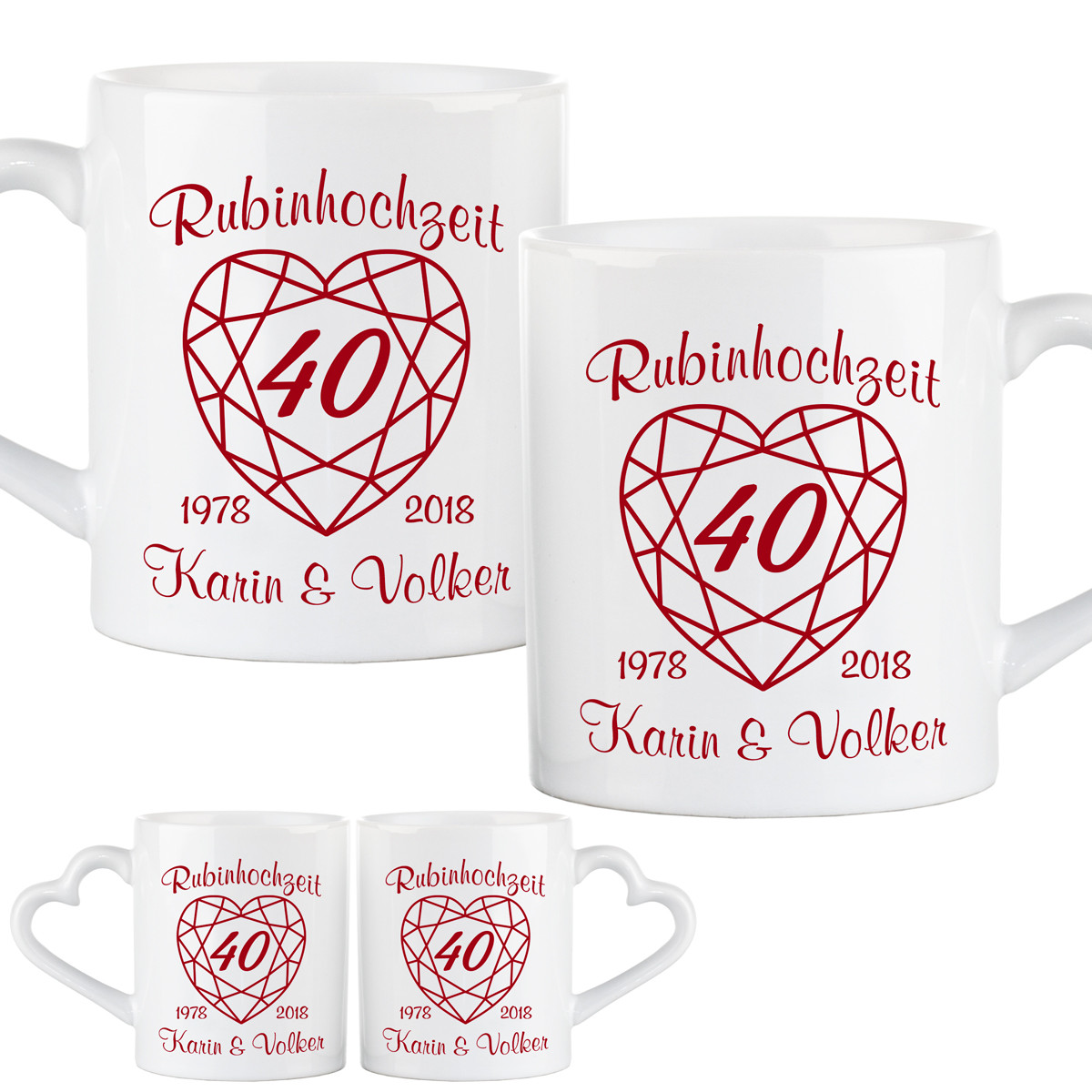 Rubinhochzeit Geschenke
 Geschenke zur Rubinhochzeit