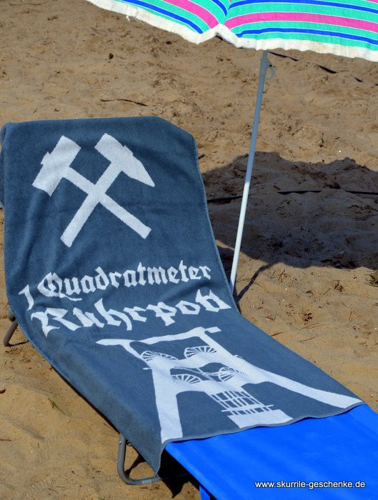 Ruhrpott Geschenke
 Handtuch “1 Quadratmeter Ruhrpott” – Das Geschenk für den