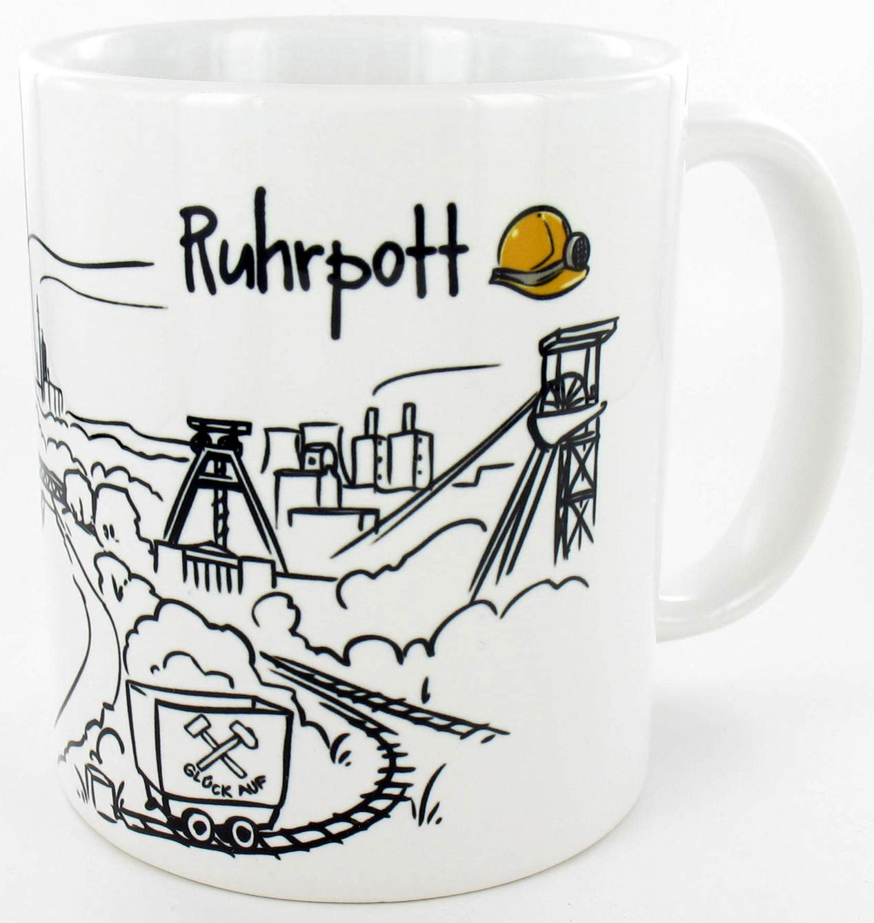 Ruhrpott Geschenke
 Keramiktasse "Skyline Ruhrpott" stadtmeister