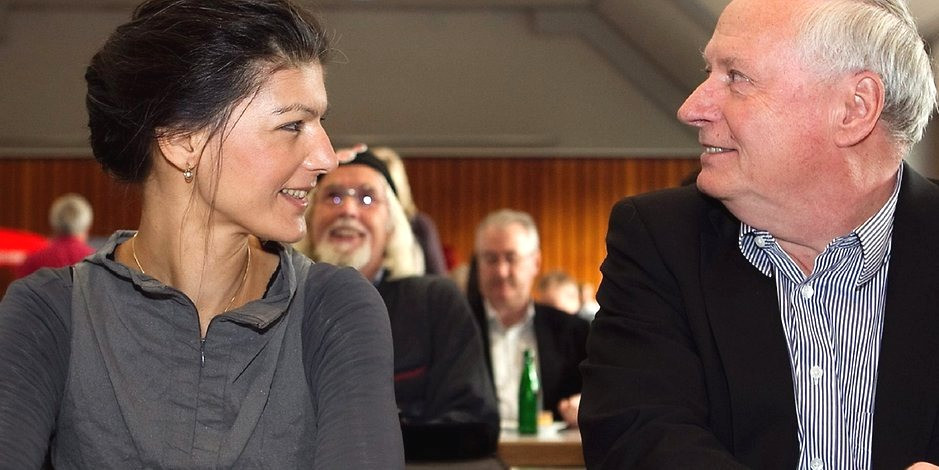 Sahra Wagenknecht Oskar Lafontaine Hochzeit
 Oskar Lafontaine Zur Präsidentschaftswahl In Den Usa Trump