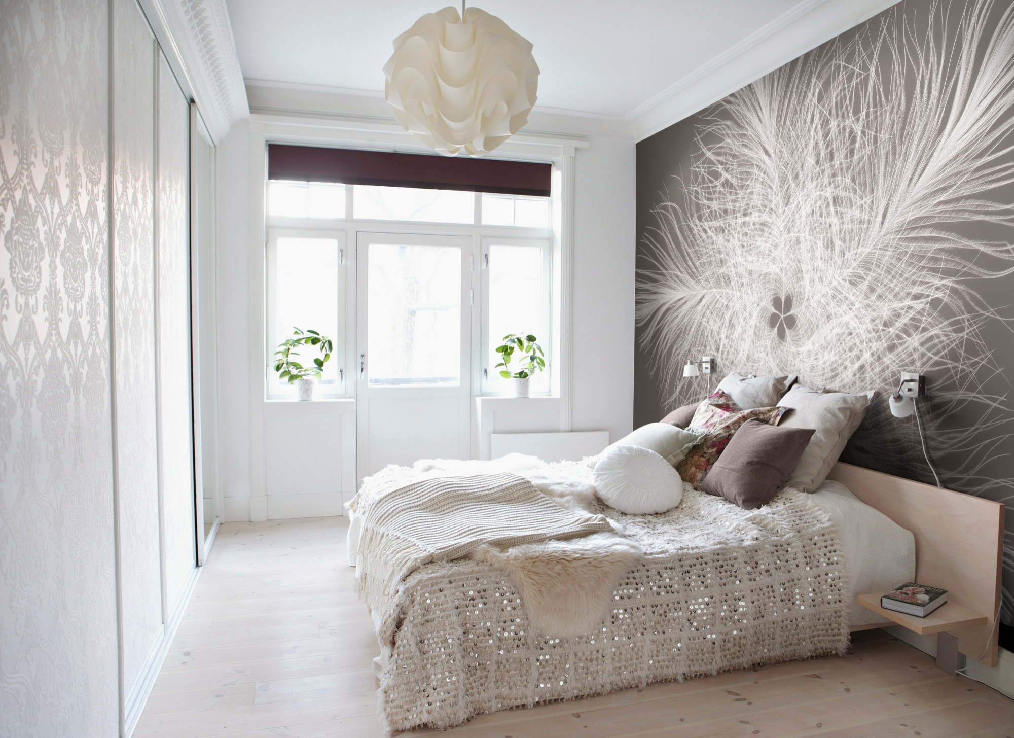 Schlafzimmer Tapete
 Blog Romantische Fototapeten mit floralen Motiven