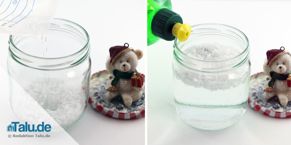 Schneekugel Diy
 Schneekugel basteln 2 tolle Ideen zum Selbermachen Talu