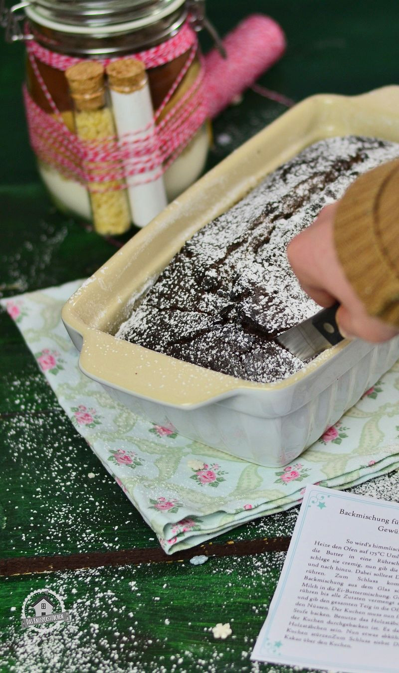 Schoko Geschenke
 Schoko Gewürzkuchen Backmischung