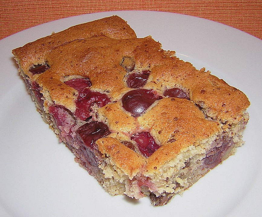 Schoko Kirsch Kuchen
 Hermann Schoko Kirsch Kuchen Rezept mit Bild