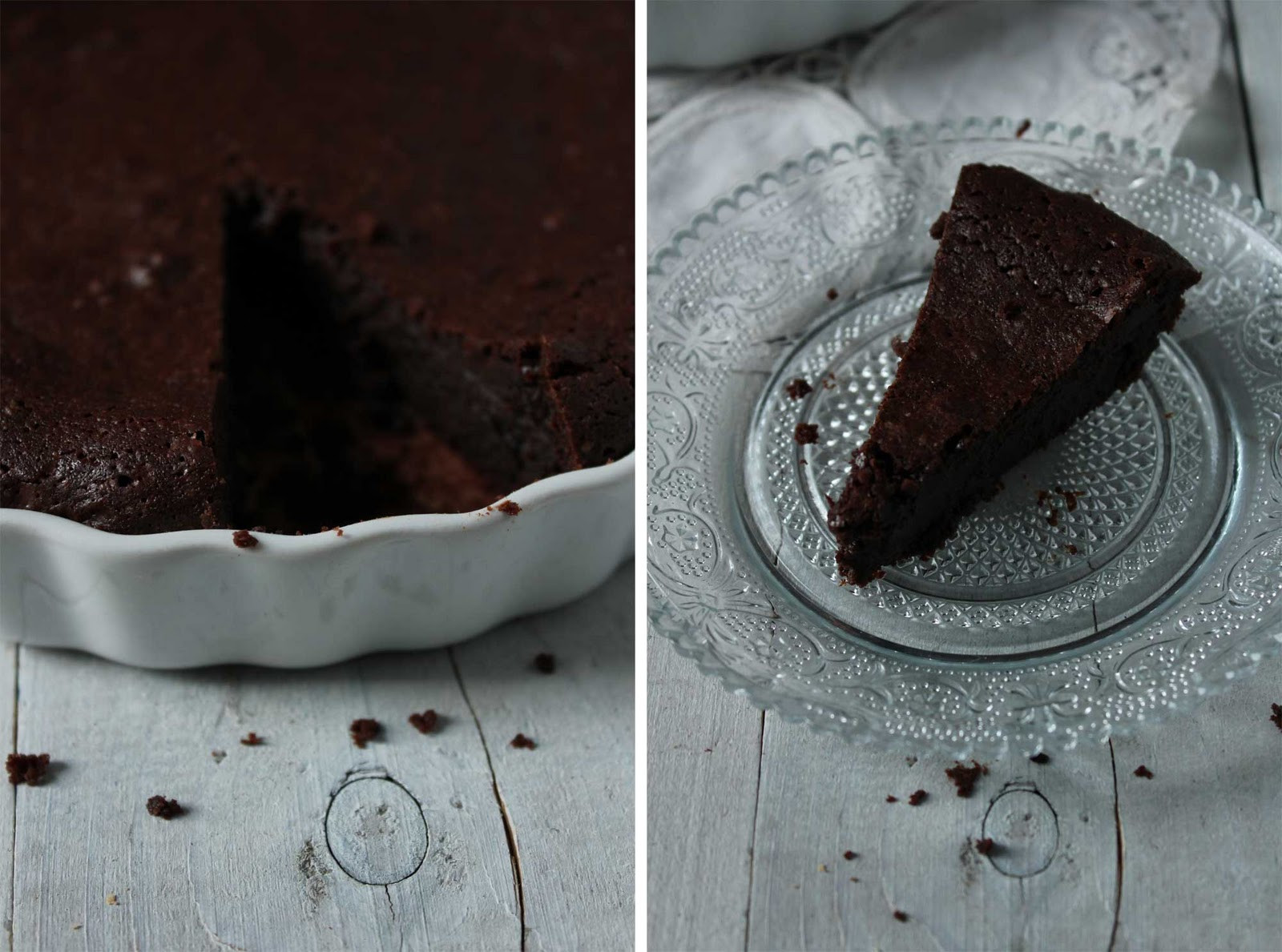 Schokoladen Kuchen
 fleur du poirier gâteau au chocolat fondant rich