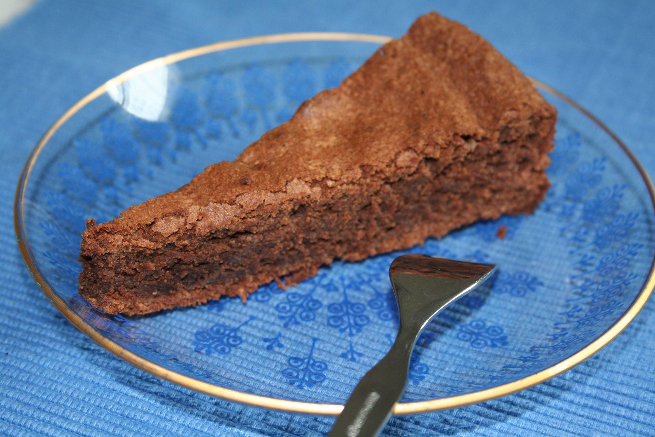 Schokoladen Kuchen
 Flourless Chocolate Slice Mehlfreier Schokoladenkuchen