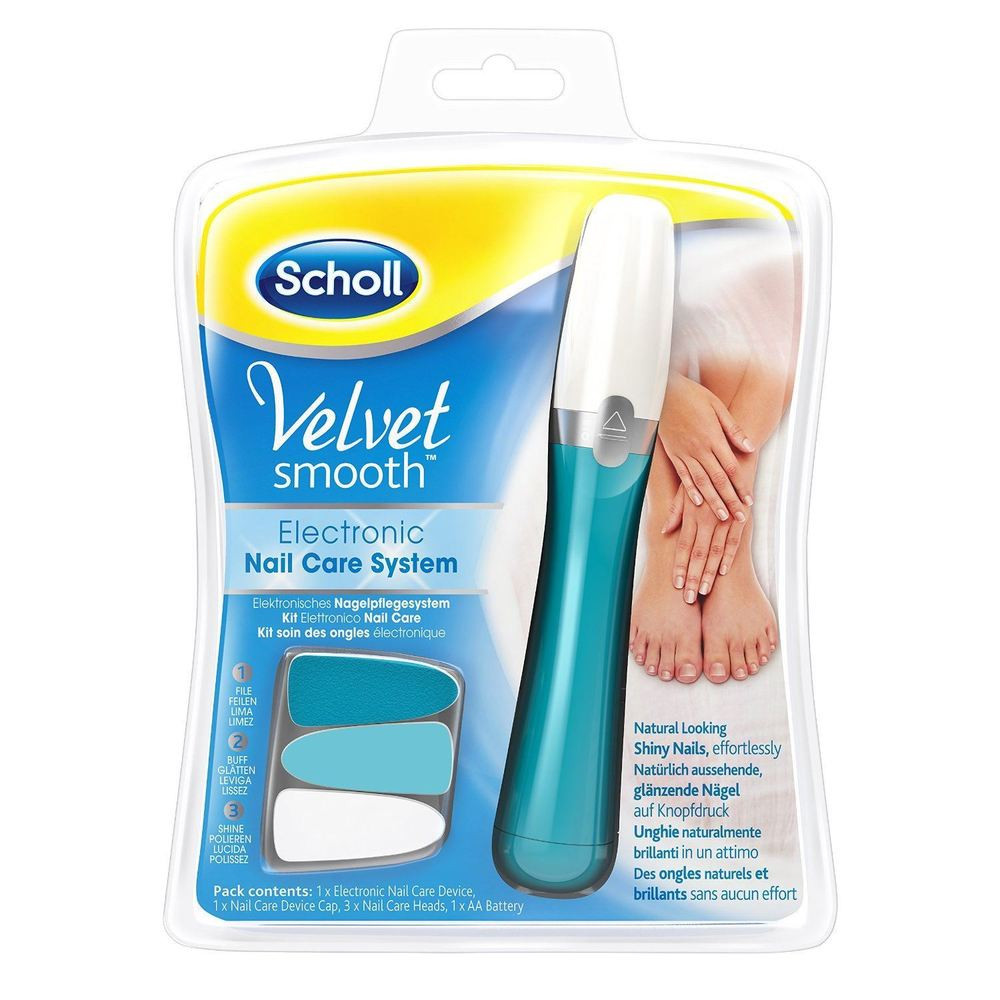 Scholl Maniküre
 Scholl Velvet Smooth Nail Care System Blue Electric