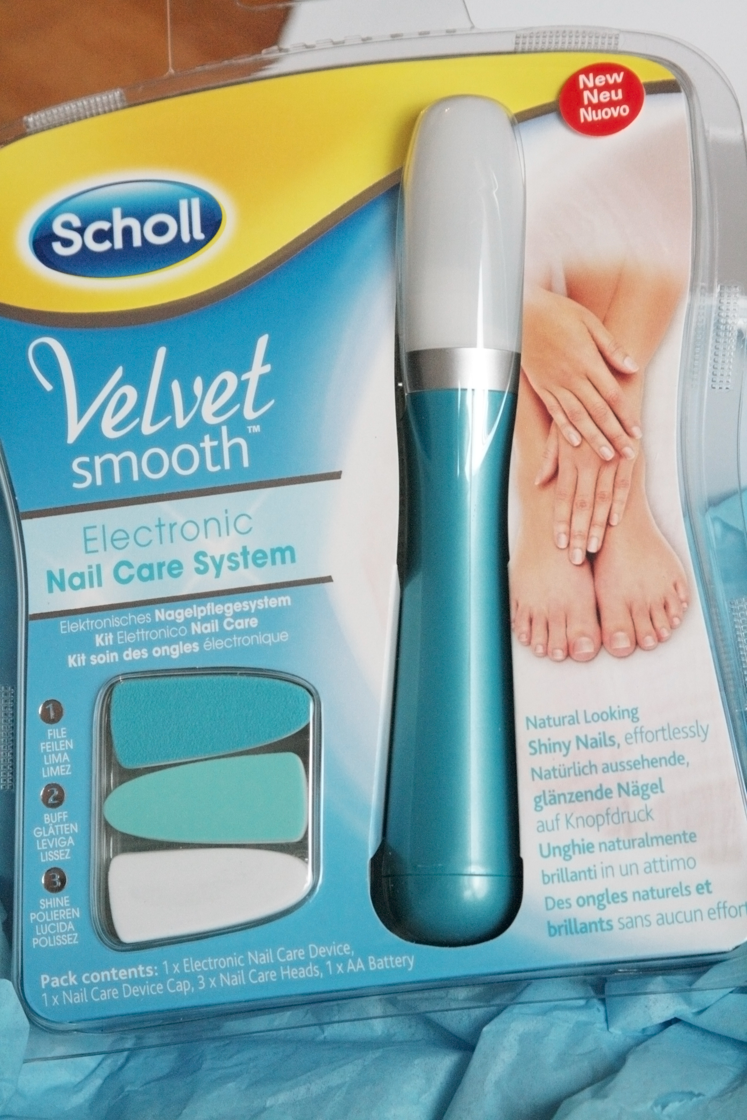 Scholl Maniküre
 Scholl Velvet Smooth Electric Nail Care System