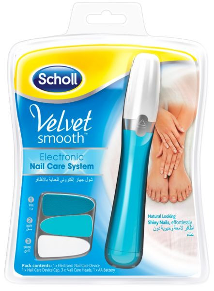 Scholl Maniküre
 Souq Scholl Velvet Smooth Electronic Nail Care System