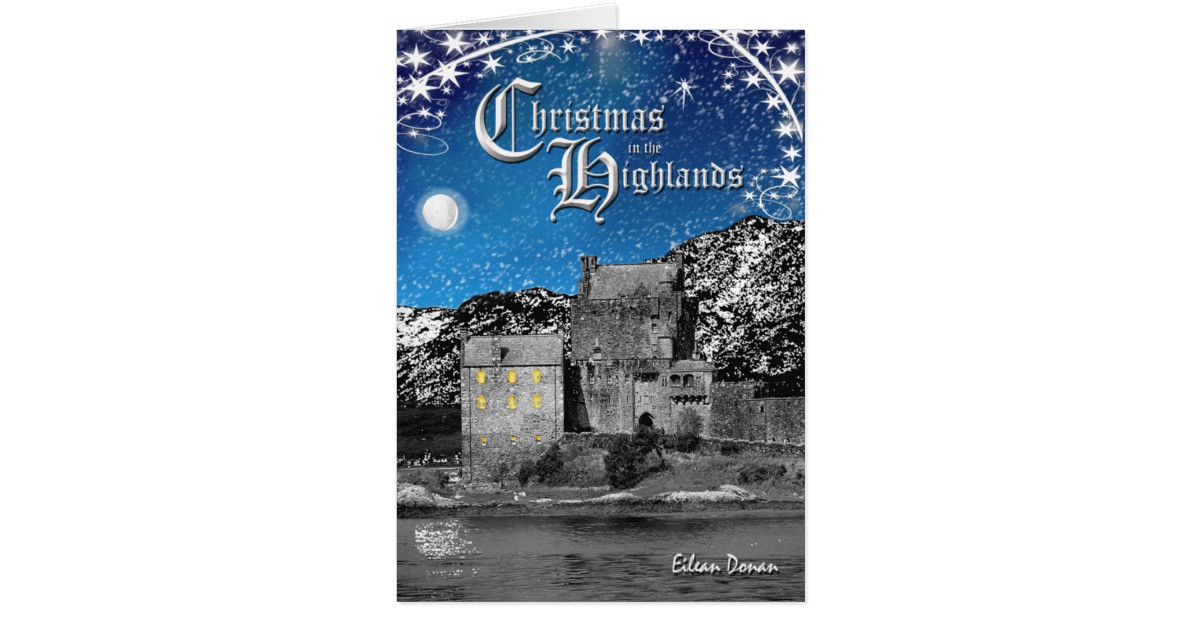 Schottische Geschenke
 Schottische Hochland Weihnachtskarte Karte