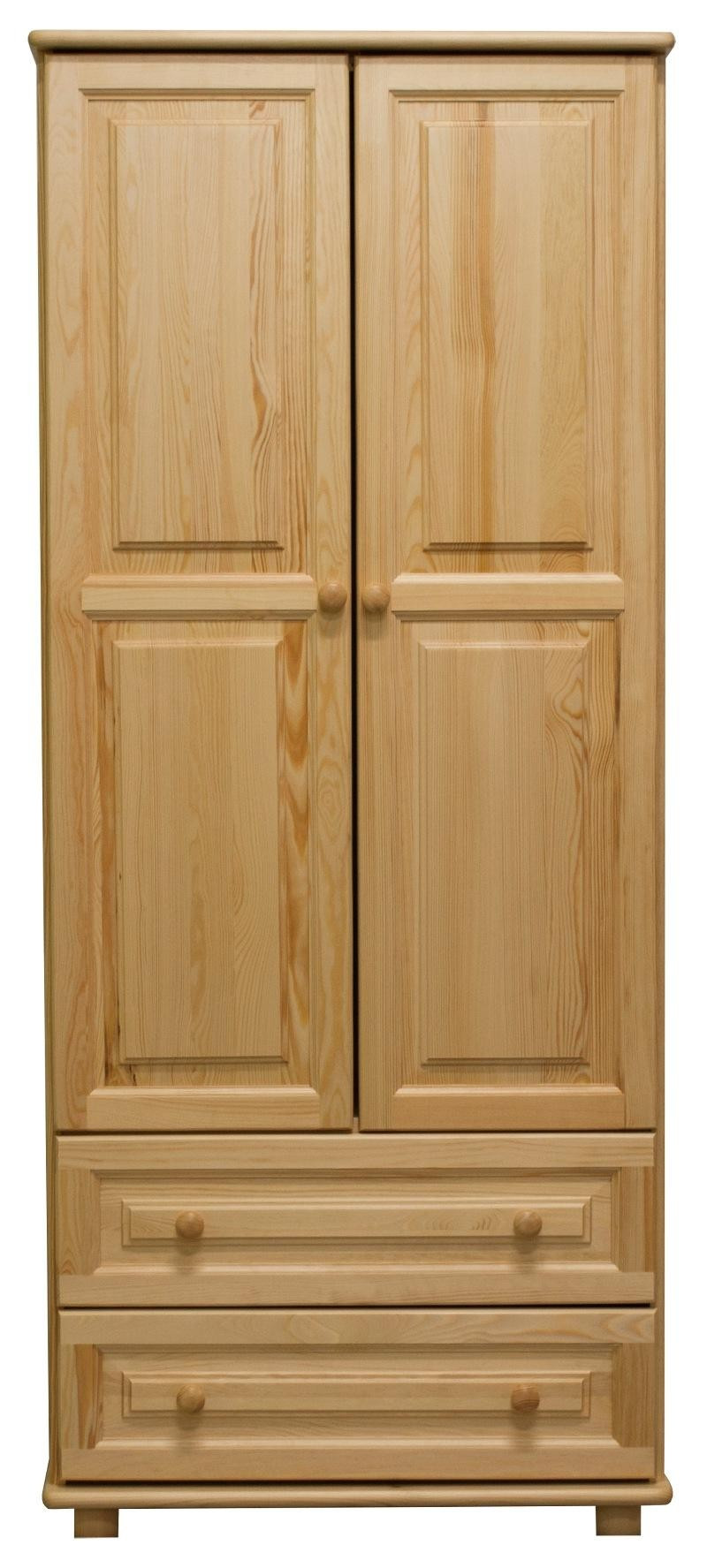 Schrank 80 Cm Breit
 Schrank 80 cm breit Farbe Natur Massivholz Türen 2