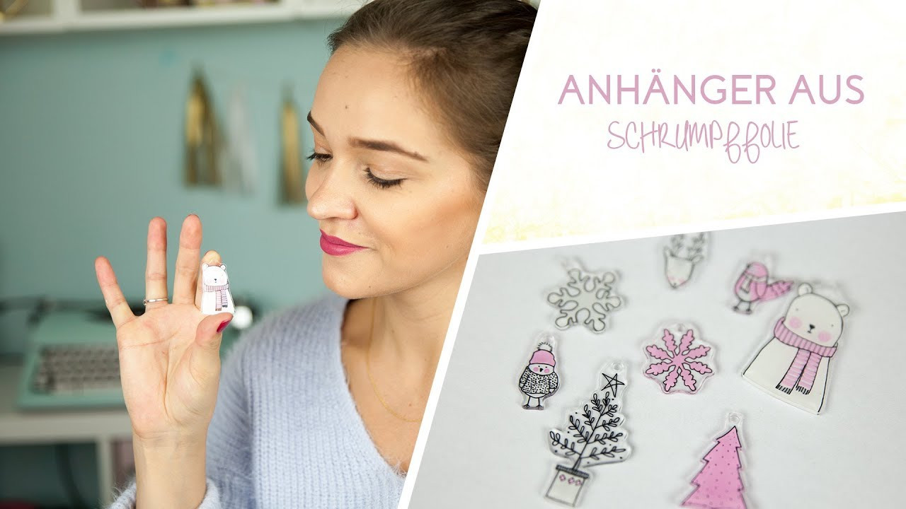 Schrumpffolie Diy
 DIY Anhänger aus Schrumpffolie