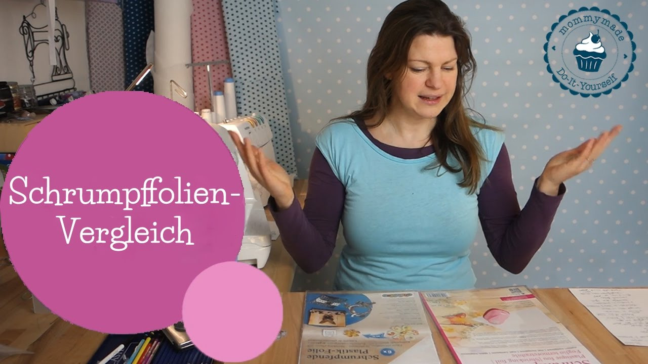 Schrumpffolie Diy
 Test Vergleich Schrumpffolie DIY Basteln