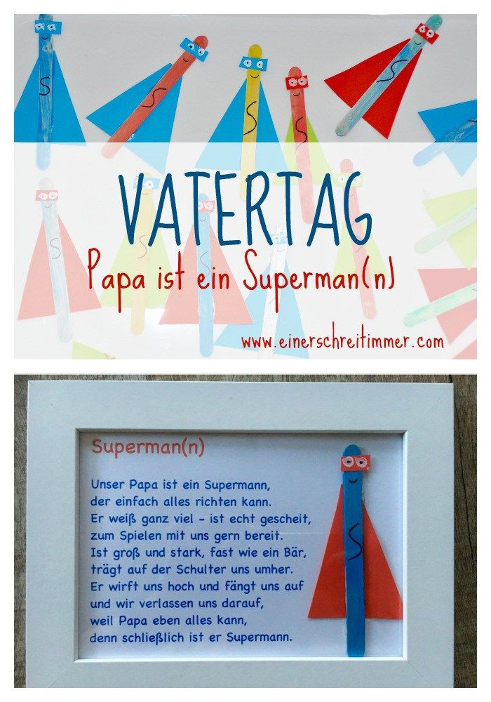 Selbstgebastelte Geschenke Für Papa
 Vatertag Geschenk Ultraschnelles DIY Papa ist unser