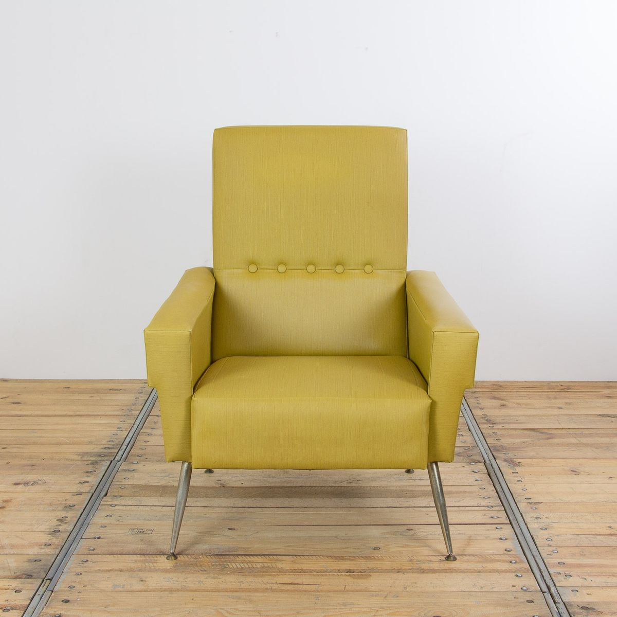 Sessel Vintage
 Gelber Vintage Sessel bei Pamono kaufen