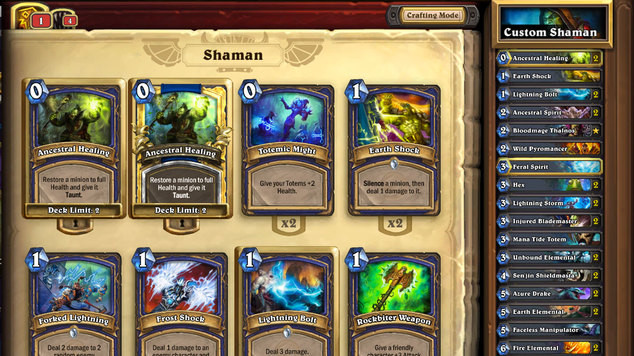 Shaman Deck
 Ten Ton Hammer