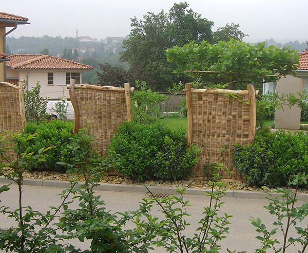 Sichtschutz Für Garten
 Selbst gemacht Sichtschutz für den Garten bauen