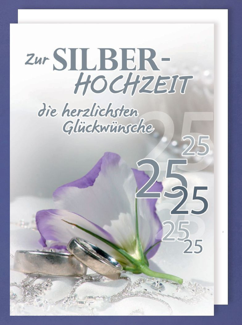 Silber Hochzeit
 avancarte shop