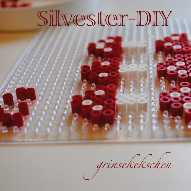 Silvester Diy
 Ninas Hus Kleines Silvester DIY stitching