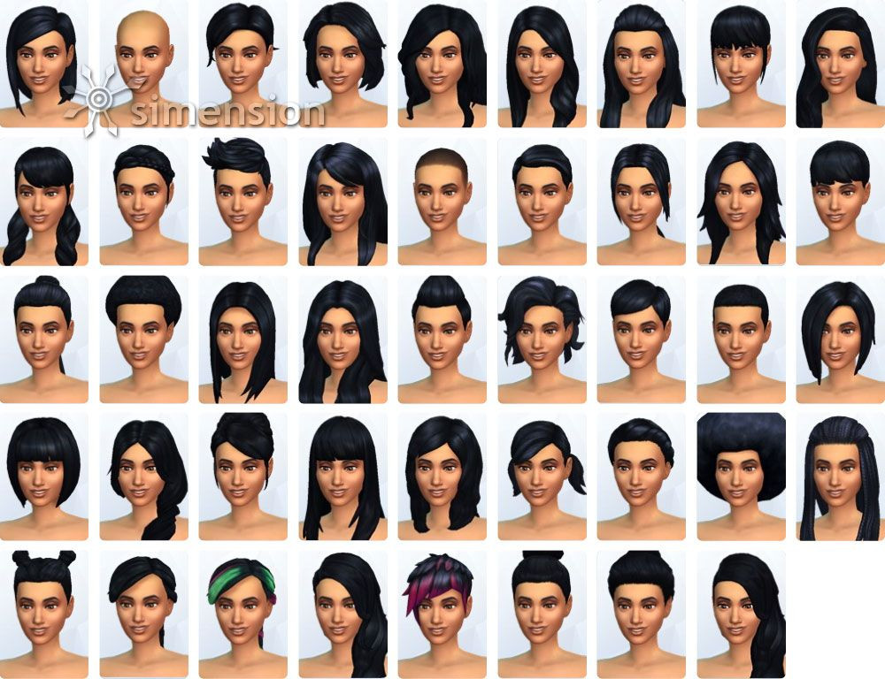 Sims 3 Frisuren
 Erstaunlich Sims 3 Frisuren HaareFrisurenStil