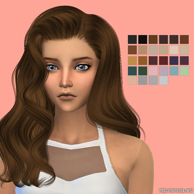 Sims 3 Frisuren
 Simista Alesso s Omen hairstyle retextured