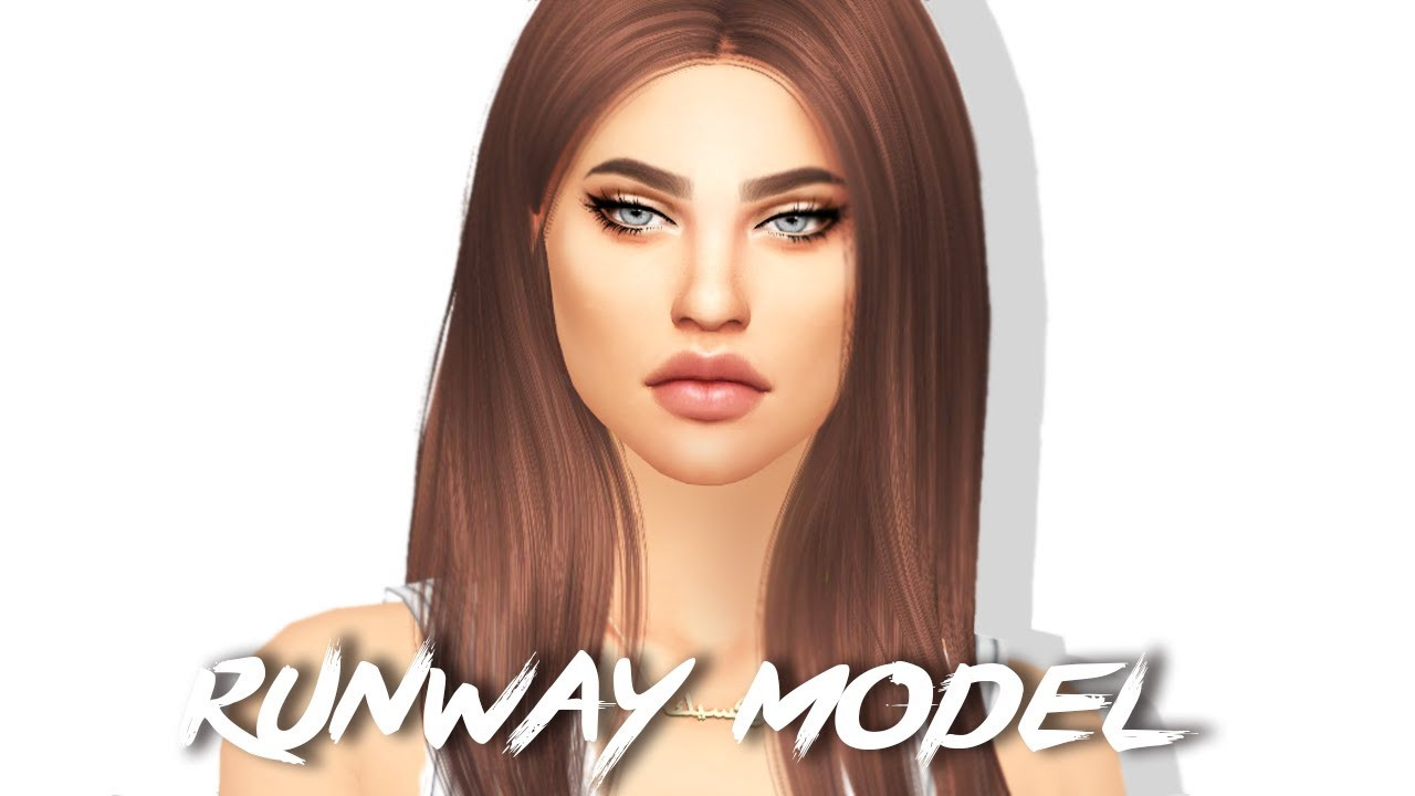 Sims 4 Frisuren Download
 The Sims 4 CAS Runway Model