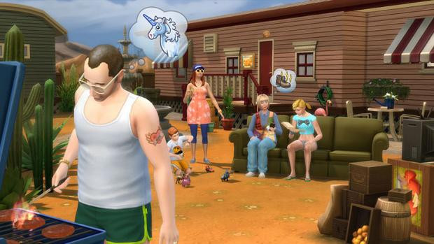 Sims 4 Geburtstagsparty
 Die Sims 4 Das Spiel im Test [GEOLINO]