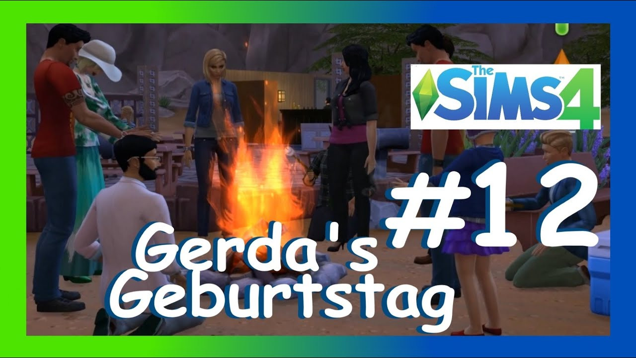 Sims 4 Geburtstagsparty
 Sims 4 Let s Play An Arbeit 12 Berta Ähm