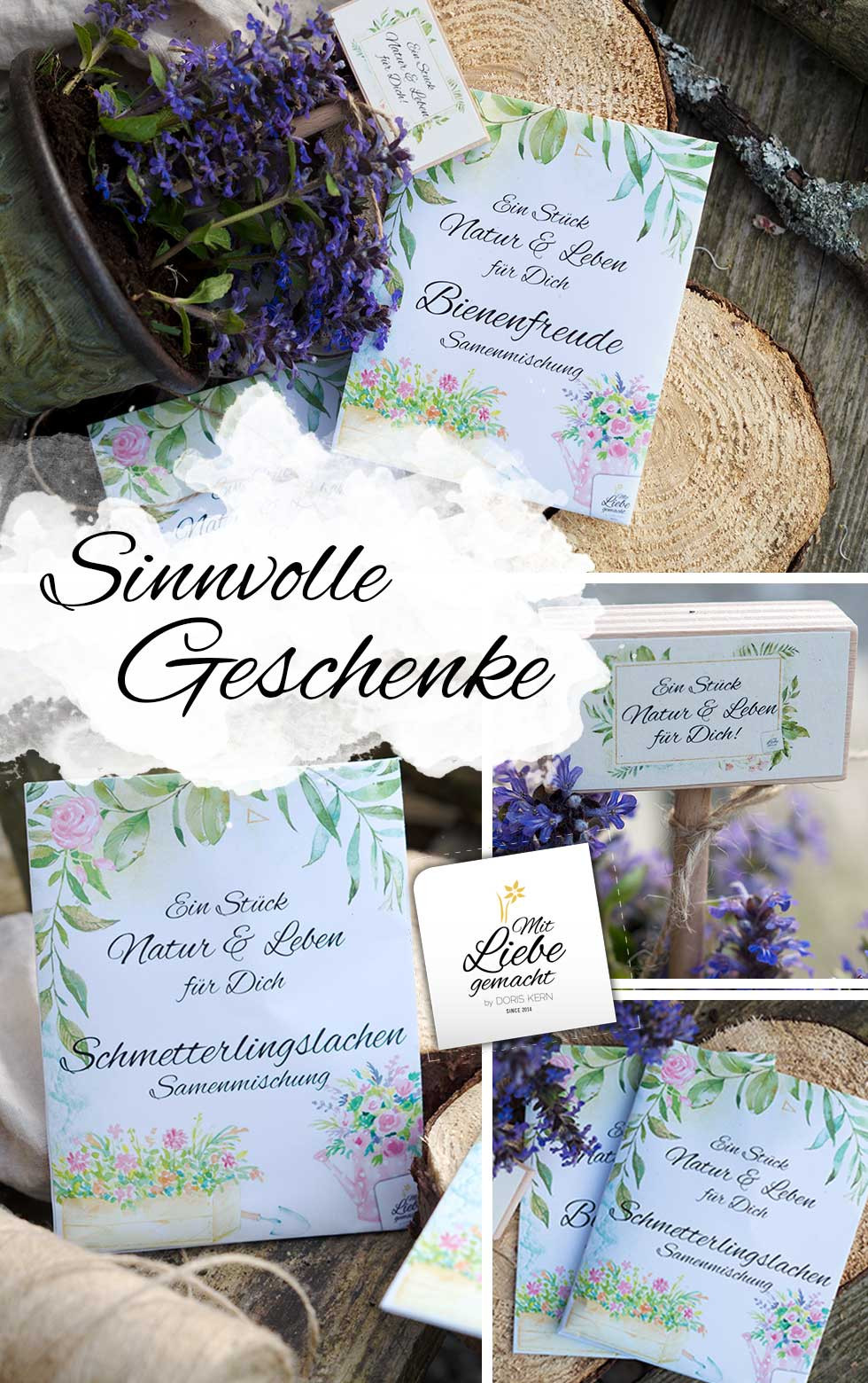 Sinnvolle Geschenke
 Schenken wir ein Stück Natur Ideen für sinnvolle