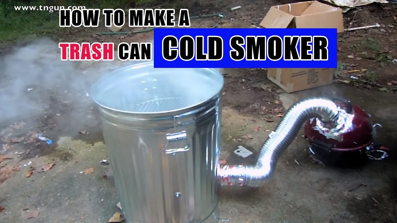Smoker Diy
 How To Make a Trash Can Cold Smoker