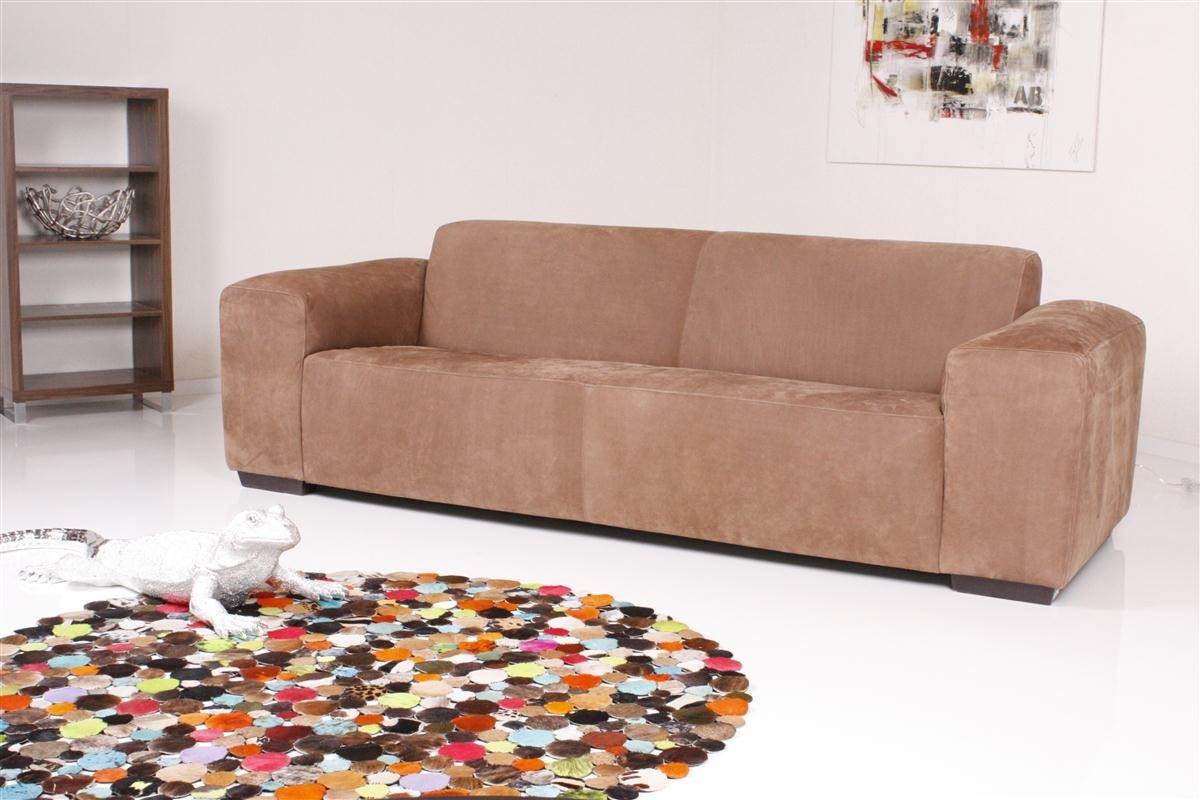 Sofa Stoff
 Machalke Sofa Stratos Stoff taupe braun MACHALKE