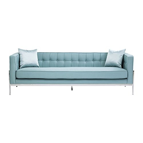 Sofa Türkis
 Sofa Loft türkis 3 Sitzer Kare Design günstig online