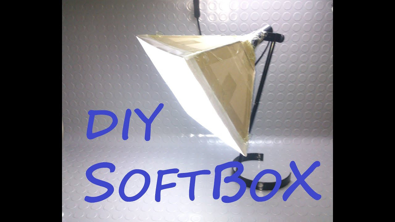 Softbox Diy
 DIY How to Make Desktop Lamp Softbox