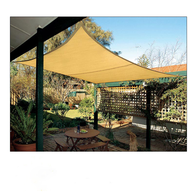 Sonnensegel Diy
 Coolaroo Sonnensegel Quadrat Viereck 3 6x3 6 m Sand