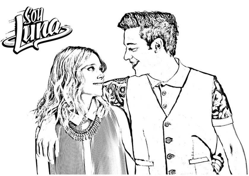 Soy Luna Malvorlagen
 Soy Luna 2